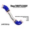 The 2.5" big boost pipe kit is a must for all remapped RS and STs