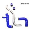 everything you need is included in the kit.Features:Hot side (Turbo to Intercooler) is made from 2.5" light weight alloy and connected with 5 ply silicon hose joiners.Cold side (Intercooler to throttle body) we went for a 1 piece 2.5" silicon hose
