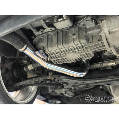 stock and AIRTEC intercooler.Fitting takes less than 30 minutes to install and fits to standard boost hoses.AVAILABLE ONLY IN PRO-SERIES BLACK ONLY.AIRTEC Part No: ATMSFO77
