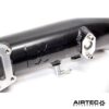 the boost pipes allow increased air flow.On the hot side