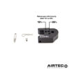installation is a quick and easy process that allows the original gear shift weight to remain in place for simplicity.There are two positions to select from when fitting