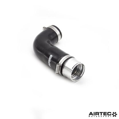 AIRTEC Motorsport is proud to launch our de-res hose upgrade for the i20N suitable for track or fast road use.A direct replacement part that gives increases in response and sound by eliminating the internal sound suppressors built into the original boost pipe from the turbo. Hyundai fit these suppressors to reduce noise and resonation but by replacing the pipe for one without the baffled internals