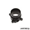our enlarged cold side boost pipe kit replaces the hoses from the intercooler to the throttle body with a freer-flowing design that offers increased internal capacity.The original hose is 53mm in diameter and follows a series of relatively tight bends. We developed an enlarged hose kit that measures 63mm from beginning to end