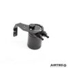 which allows the catch can to attach neatly in place.The can itself features an internal baffle and dipstick