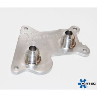 <p>AIRTEC Motorsport Mini R53 Cooper S Oil Cooler ADAPTOR PLATE ONLY - Oil cooler ADAPTER PLATE - If you want to add an oil cooler to your Gen 1 MINI but do not fancy installing a full kit