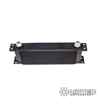 <p>AIRTEC Motorsport Universal Oil Cooler</p><p>Our new range of AIRTEC Motorsport oil coolers are now available to order.</p><p>These compact coolers are suitable for use with either engine or transmission oil and feature a high-flow 12-row core to aid cooling.</p><p>They also features cast -8 or -10 male fittings (please select when ordering)