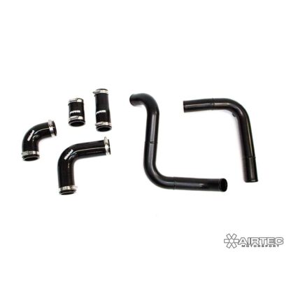 simple upgrade solution for a Renault Megane turbo converted Clio.Fits Clio 197 without factory air-con fitted (or air-con delete kit fitted).Comes complete with 2x hard pipes and 4x Pro Hoses silicone connectors.WILL FIT WITH STOCK MEGANE INTERCOOLER