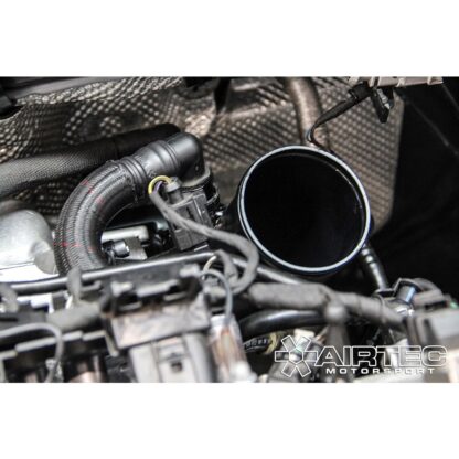 the enlarged elbow removes the last restriction from the entire intake side. Fits:Audi A3 - (8V) 1.8/2.0 TFSI - 2012 to 2020Audi S3 - (8V) 2.0 TFSI - 2016 to 2020Audi TT - (FV) 1.8/2.0 TFSI - 2014 to 2020Audi TTS - (FV) 2.0 TFSI - 2014 to 2020SEAT Leon - (5F) 1.8/2.0 TSI - 2013 to 2020Skoda Octavia - (5E) 1.8/2.0 TSI - 2013 to 2020VW Golf - (Mk7) 2.0 TSI/GTI/Clubsport/R - 2013 to 2020Features:Larger internal diameter and improved flow to the turboIncreased flow for more power and enhanced induction noise Direct replacement part with simple installation Made from lightweight aluminium constructionFinished in high-quality powder coat black finish Supplied with new O-rings and fitting instructionsAIRTEC part no: ATMSVAG3