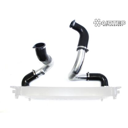 AIRTEC Motorsport big boost pipe kit for the MQB EA888 platform. Designed to increase power and torque figures by replacing the standard restrictive boost pipes and improving flow.With larger internal diameters