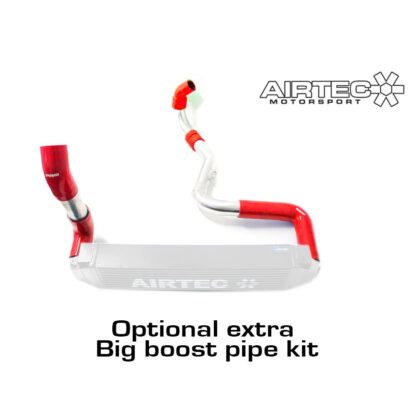The 2.5" big boost pipe kit is a must for all remapped Volvos. Everything you need is included in the kit.Our 2.5" hard pipe upgrade removes the 2.0" restrictive boost pipes. We saw gains of 11.8 bhp & 9 lb/ft torque increases over the standard Ford pipes and these gains were achieved by simply bolting on the kit.Features:Hot side (turbo to intercooler) is made from 2.5" light-weight alloy and connected with 5 ply silicone hose joiners.NEW! Now comes with 70mm coldside hose to fit standard size throttle body expanding up to 70mmPlease Note: This is a Symposer Delete ItemWill fit With the following intercoolersAIRTECPacePro-AlloyForgeFord OEMDirect replacement! No modding required.This kit is designed for bigger power cars.All pipes have swaged ends to stop the pipes blowing off.Please Note: Now only available with black pipes and hoses 