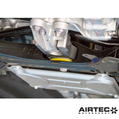 the heavy duty mount is machined from billet aluminium and is offered with three different grades of bush insert.Available with fast road yellow