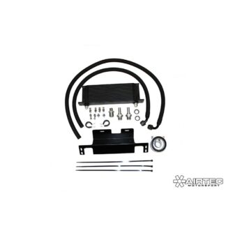 <p>AIRTEC Motorsport oil cooler kit for Astra H VXR.<br />Designed and developed in house at AIRTEC HQ this makes our oil cooler kit unique and finished to a stunning level of quality.<br />Grill mounted to achieve maximum cold airflow and fits either side of grill as not to affect cold air feed for air filters.</p><p>Kit Includes.</p><ul><li>13 row high performance AIRTEC motorsport oil cooler</li><li>Aeroquip -8 90 & 45 degree Black anodised fittings with Black Pro-Lite Oil hose</li><li>Gearbox mounted hose securing bracket finished in ProSeries Black</li></ul><p>Designed to fit with AIRTEC stage 3 intercooler & supplied with a bracket for cars running standard or other aftermarket intercooler!<br />Today’s high performance vehicles pack a lot of power in a smaller package.<br />In order to save both weight and space