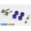 Finally a solution to fitting uprated Cosworth Intercoolers and RadiatorsAutoSpecialists commissioned the Polyurethane bush masters PowerFlex to make us replica Ford mounting bushes to replace the soft rubber bushes traditionally used