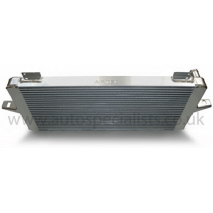 Sapphire and Escort Cosworth models. It is a direct and uses all original bolt holes and hoses for easy installation.Its all alloy construction helps with heat displacement compared to the original plastic radiator