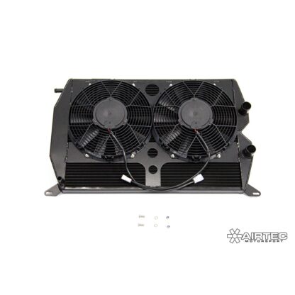 simple radiator upgrade solution for a Renault Megane turbo converted Clio and avoids having to modify or adapt a radiator from another car.Fits Clio 197 without factory air-con fitted (or air-con delete kit fitted).Designed and tested in-house at AIRTEC HQ