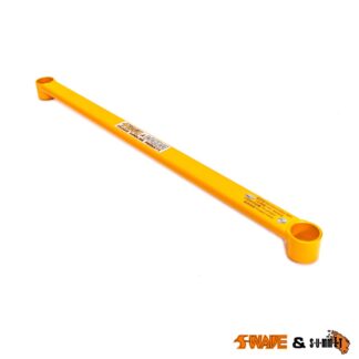 SWAVE &amp; SUMMIT Front Lower Long 2-Point Subframe Tie Bar Brace for Hyundai i30 &amp; i30N.