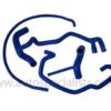 Fiesta RS Turbo bright blue coolant hoses four-piece kit
