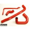 Performance silicone hose kit for the Mini Cooper 1.6. Kit includes 4 Coolant hoses.