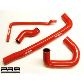 Performance silicone hose kit for the Mini Cooper 1.6. Kit includes 4 Coolant hoses.