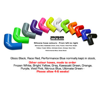 Performance silicone hose kit for the Ford Focus ST Mk2 225. Hose kit includes four ancillary hoses.