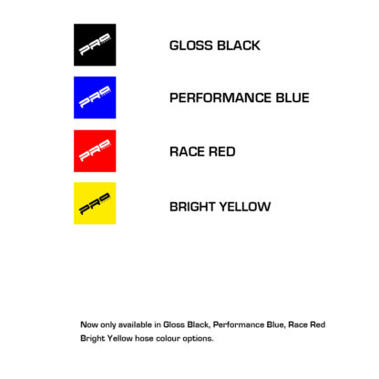 Performance Blue normally kept in stock.Other colour hoses