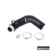 Pro Hoses Turbo to Intake hose for EA888 2.0 TSI MQB engine.Designed to replace the stock induction hose and turbo elbow on the 1.8 and 2.0 TSI engines with the IHI turbo. A single hoses with CNC connector to fit directly to the turbo