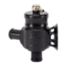 Dual outlet-type BOV. Dual Port vents both to the atmosphere and back into the air intake. Ports with sequential timing allow quieter operation during normal driving