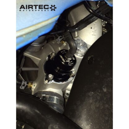The Kompact Shortie Blow-Off Valve for the Focus RS has been developed with the Focus's high boost pressure in mind