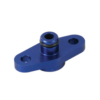 Fuel Rail Adaptor (Silver) - Allows Fitment of the Turbosmart Fuel Pressure Regulator to the OEM Fuel Rail.