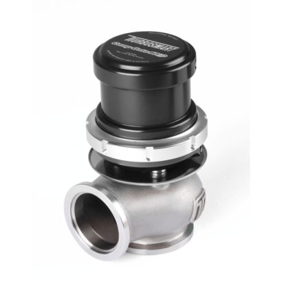 The highest pressure external wastegate of its kind in the world. The Turbosmart Comp-Gate40HP (40mm) External Wastegate retains the compactness and lightness synonymous with Turbosmart wastegates with the added bonus of being capable of handling high boost pressures.nOnly 28mm taller than the standard Comp-Gate40 these wastegates are available in base pressures from 10psi to 40 psi and include our proven solid 1 piece coated stainless steel valve and high temperature tolerant silicon Nomex Diaphragm for proven performance and reliability.nTS-0505-1201 (BLUE)n nhttps://youtu.be/MxiB9Rv8LMM
