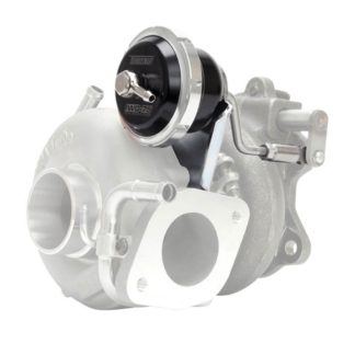 Subaru WRX STi Internal Wastegate Actuator (IWG) provides better turbo response and greater sensitivity when managing boost pressures. Designed as a direct bolt-on replacement for the factory part