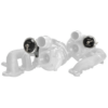 Nissan R35 GT-R Internal Wastegate Kit includes two Internal Wastegate Actuators (IWGs) to provide better turbo response and greater sensitivity when managing boost pressures. Designed as a direct bolt-on replacement for the factory parts