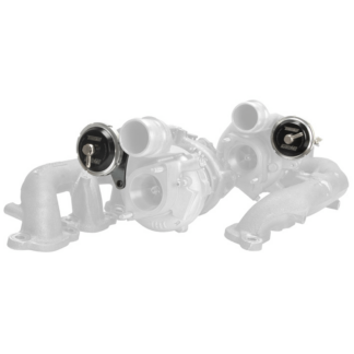 Nissan R35 GT-R Internal Wastegate Kit includes two Internal Wastegate Actuators (IWGs) to provide better turbo response and greater sensitivity when managing boost pressures. Designed as a direct bolt-on replacement for the factory parts