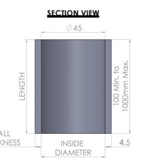 <p><u><strong>Fuel Filler Hose 57mm</strong></u></p>