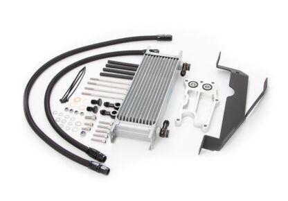 &lt;p&gt;This kit is supplied with all the brackets and hardware required to install the 13-row oil cooler and CNC machined billet aluminium adapter plate.&nbsp;&lt;/p&gt;