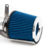 so that the hot air is shielded from the filter