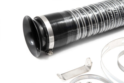 this kit maintains the intake of colder air from the front of the vehicle to ensure that performance gains achieved through using a free flowing filter are not lost by drawing in warmer air from the engine bay.&lt;/p&gt;