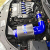 &lt;p&gt;Everything is connected via high quality silicone couplers. The system creates a true ram air effect