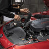 <p>The choice of filter was taken after weeks of testing and hours on the dyno experimenting with different filter options. We found that the Ram Air Pro Ram worked very well with an increase in power and torque