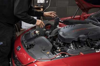 <p>The choice of filter was taken after weeks of testing and hours on the dyno experimenting with different filter options. We found that the Ram Air Pro Ram worked very well with an increase in power and torque