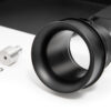 the build quality of the filter is&nbsp;superb and carries a limited lifetime warranty. This performance filter has been designed with a high quality silicone coupling and W2 Stainless Steel hose clamps to join the anodized black machined billet velocity stack. The&nbsp;filter is made using a high quality