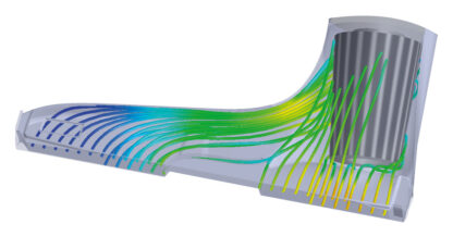FEA Simulation data in SolidWorks CAD