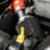 coupled to a large&nbsp;air filter (available in either foam or cotton)