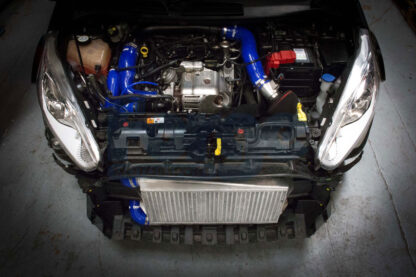 but features a smooth internal bore offering less restriction to the turbocharger than the OEM resonator pipe. This means increased airflow to the engine and enhanced induction noise. This hose is available in red
