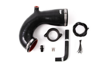 and replaces it with our smooth bore multi-ply silicone hose which increases air flow