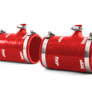 <p>A pair of Silicone Inlet Hoses For the Audi R8 V8 Petrol. These hoses are made from fabric re-inforced silicone and available in Red