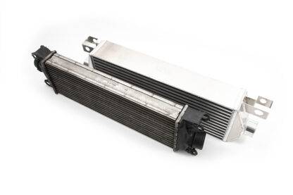 without any modifications to the vehicle&rsquo;s bodywork. The Forge Motorsport development team have managed to increase the volume of air passed through the air-to-air intercooler by the turbo charger to over 74% with a frontal area increase of 8% over the factory OEM supplied intercooler.&lt;/p&gt;