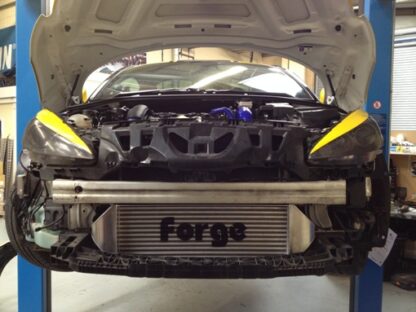 <p>Front mounted intercooler for the Peugeot RCZ fitted with the THP 200 engine.</p>