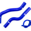 which replace three of the OEM rubber hoses in the coolant system. The kit consists of the upper radiator hose