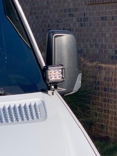 <p>Now you can mount your off-road lights on the hood of your Sprinter Van!</p>